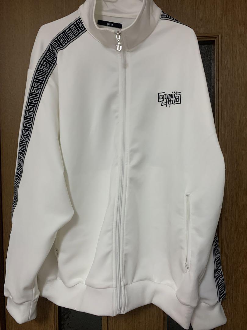 gibous×lhp logo track jersey 白 White - メルカリ