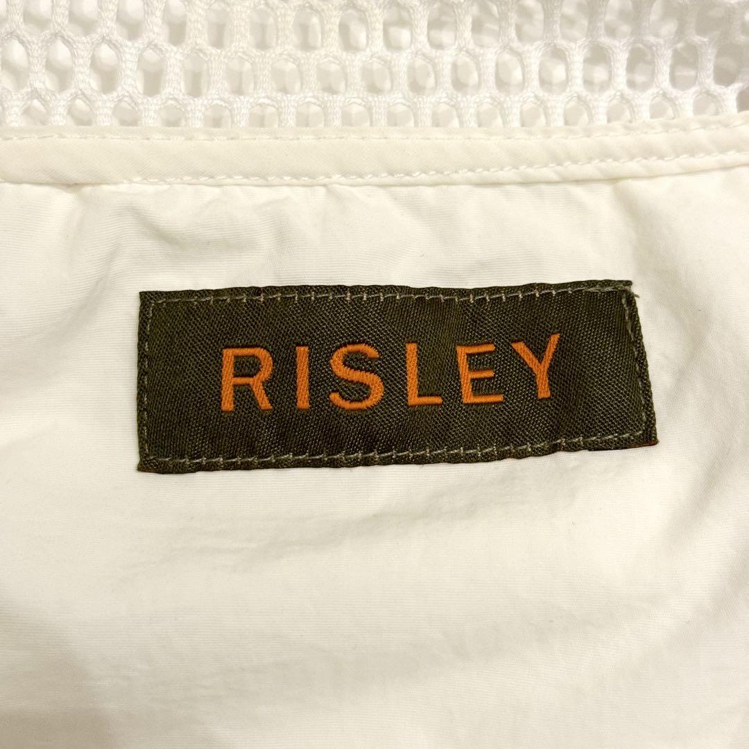 【美品】RISLEY リズレイ 2023SS メッシュパーカー ブルゾン