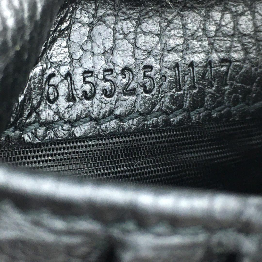 グッチ GUCCI 二つ折り財布 ブラック 画像15