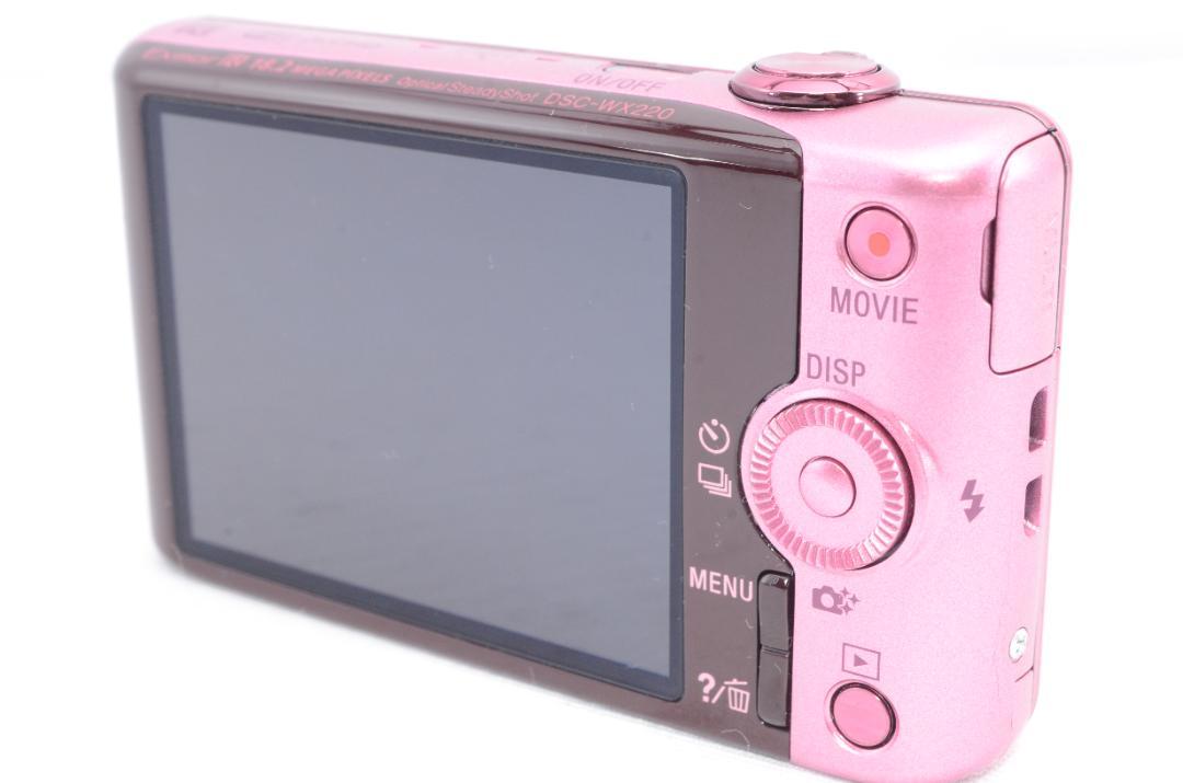 SONY Cyber-shot DSC-WX220 ピンク コンパクトデジタル