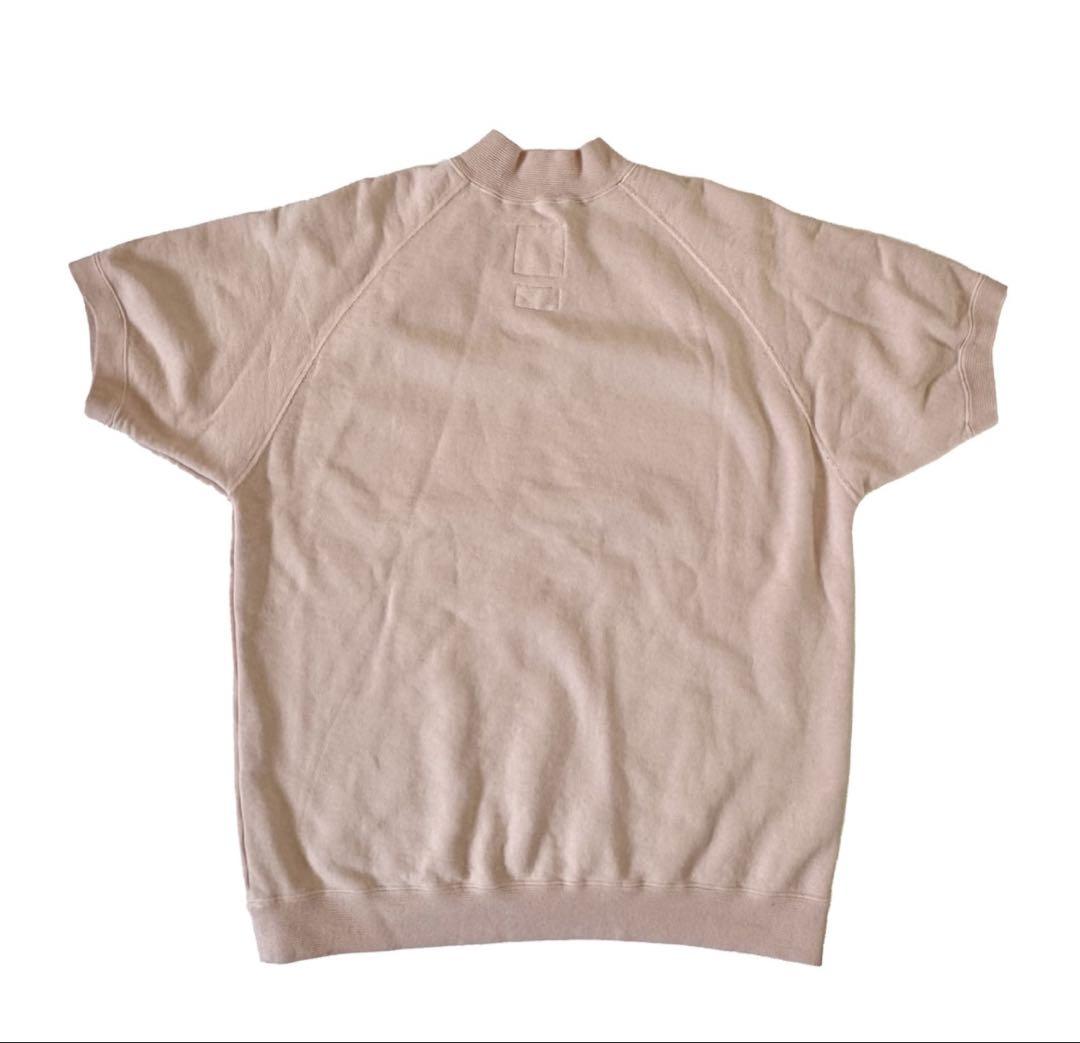 【美品】8G SHOOT：MOCK NECK S/S SWEAT SHIRT MOCK NECK S/S SWEAT SHIRT -SMOKY PINK- | 8G SHOOT WEBSTORE