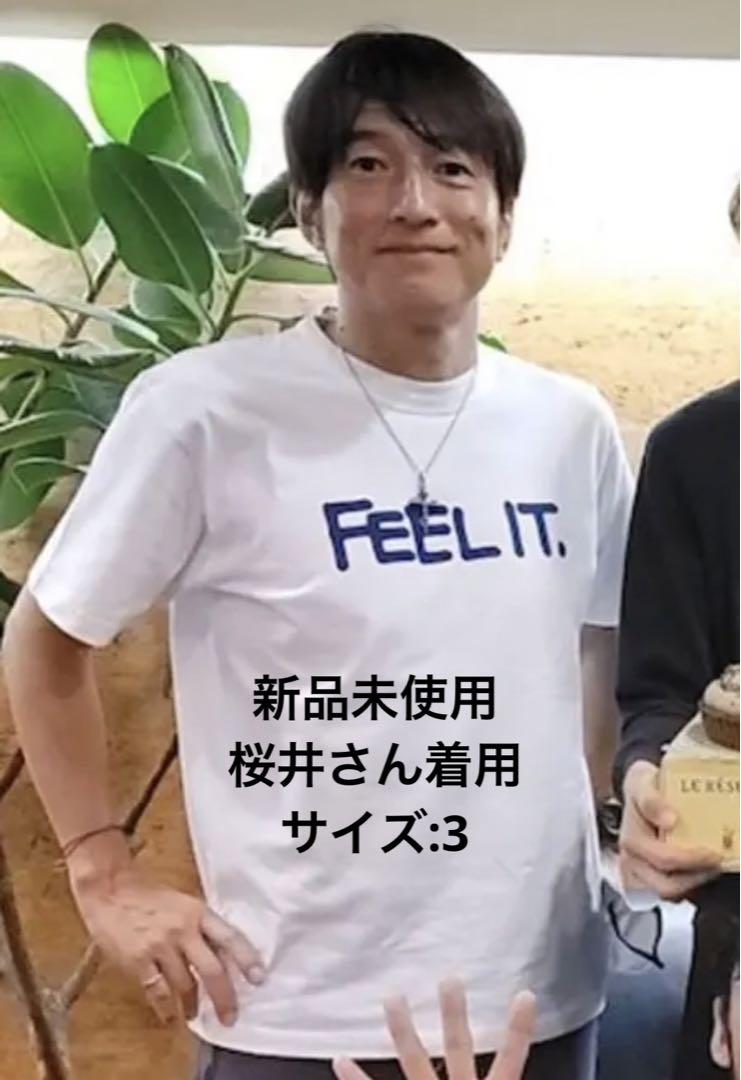 人気ブランドを 新品未使用 Sacai 桜井着 ミスチル Tシャツ Tシャツ カットソー 半袖 袖なし Tin Ipb Ac Id