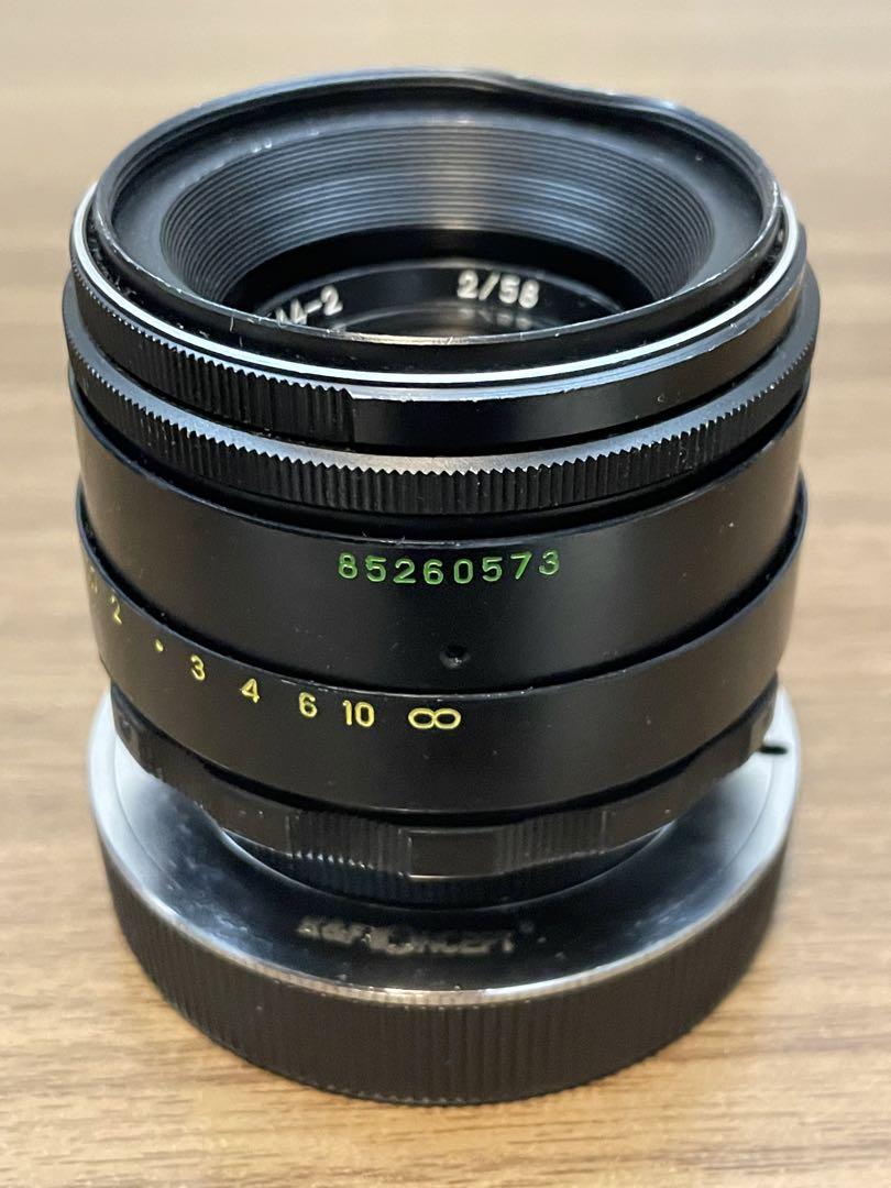 HELIOS 44-2 58mm f/2.0 マウントコンバータ付き