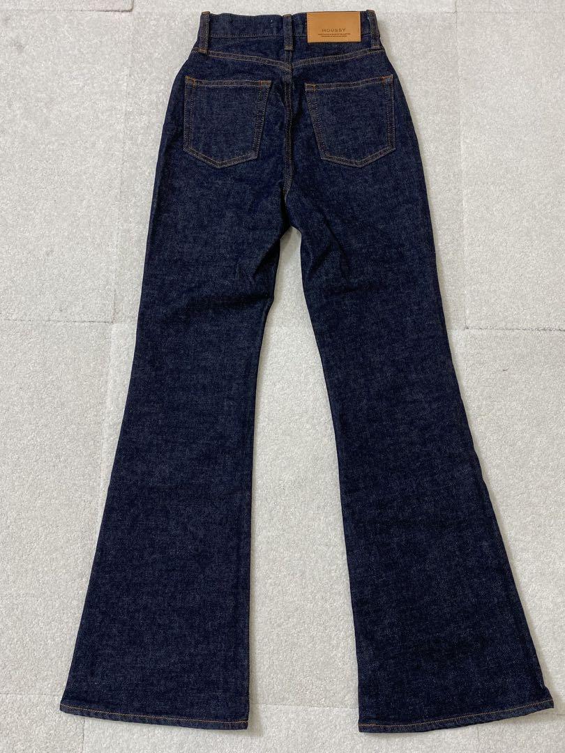【極美品】moussy フレア デニムパンツ 22インチ MVS FLARE
