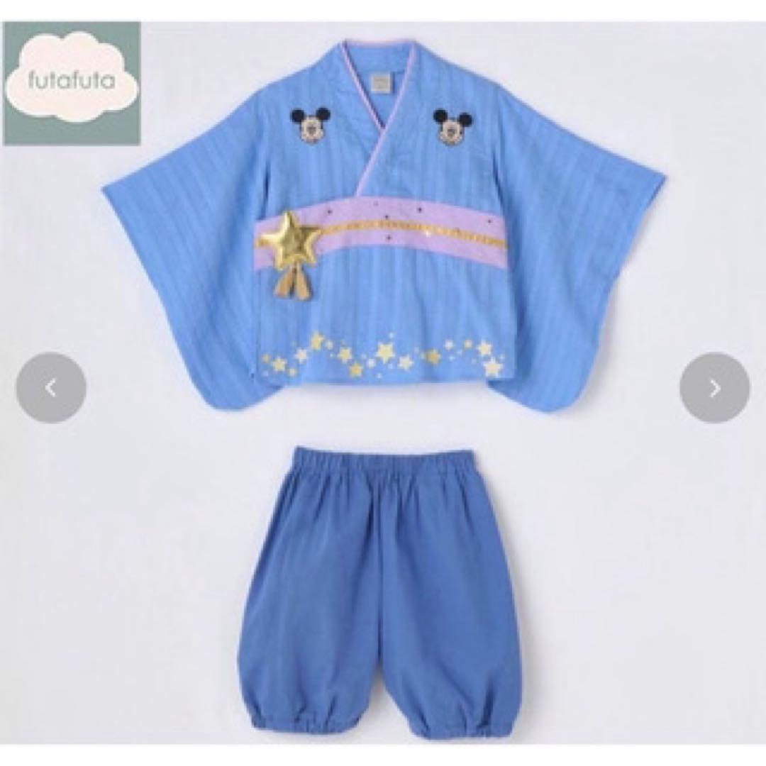 ディズニー futafuta 七夕 ミッキー 服 2点セット価格