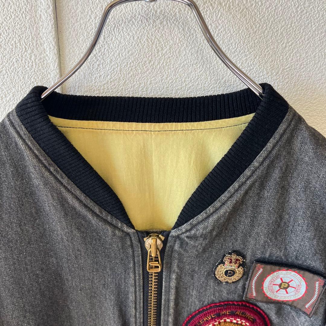 90's PINK HOUSE ピンクハウス デニム ボンバージャケット 90's PINK HOUSE ピンクハウス デニム ボンバージャケット