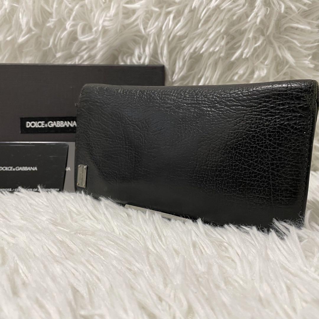 DOLCE&GABBANA 長財布 ブラック ロゴプレート レザー - メルカリ DOLCE&GABBANA 長財布 ブラック ロゴプレート レザー - メルカリ
