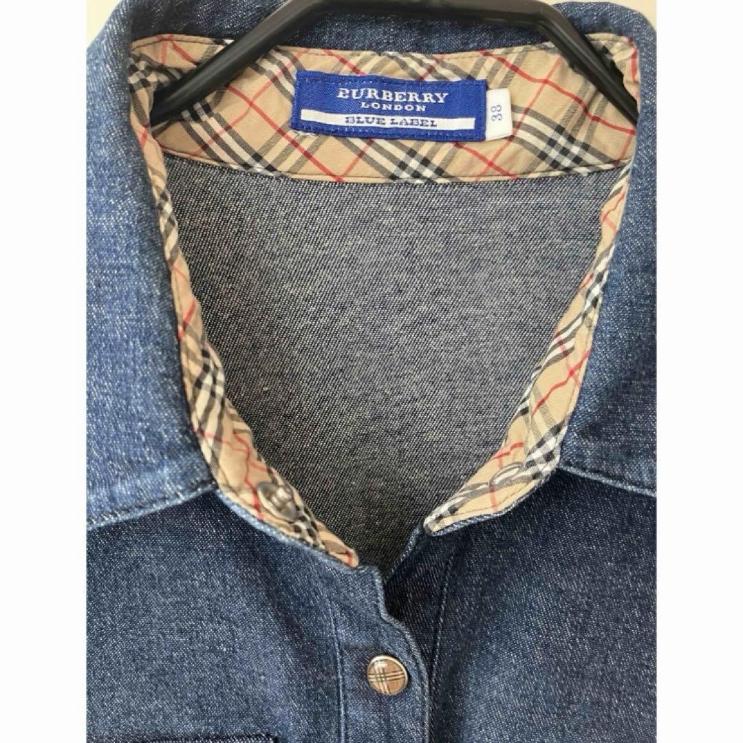 BURBERRY BLUE LABEL バーバリーブルーレーベル デニム