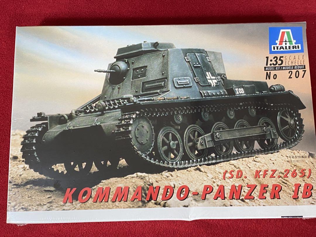 イタレリ 1/35 I号B型指揮戦車 他、AFVキット 全10個セット