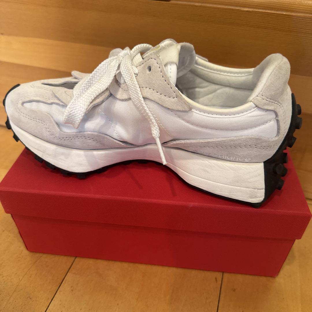 New Balance スニーカー グレー/ホワイト