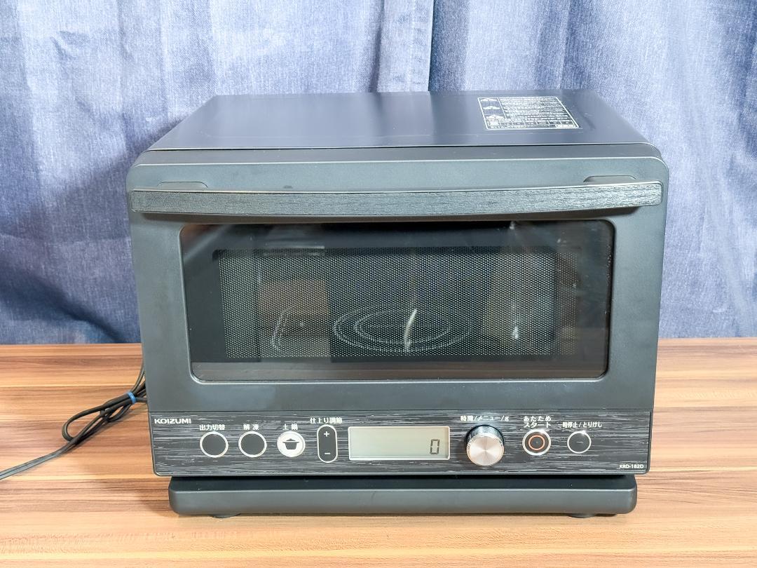 電子レンジ KOIZUMI KRD-182D/K 2022年製 中古美品