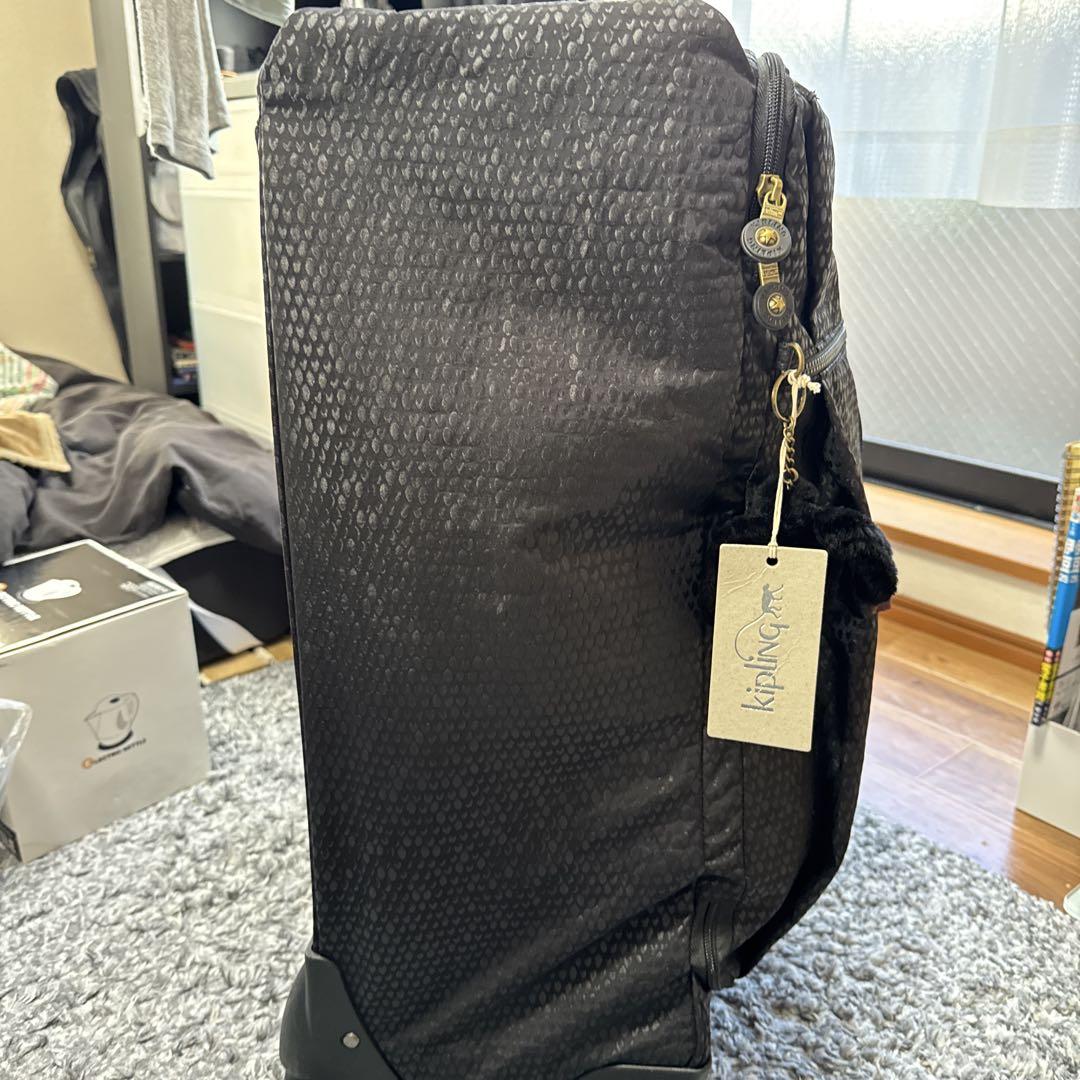 キプリング　Kipling 黒 キャリーケース 中型