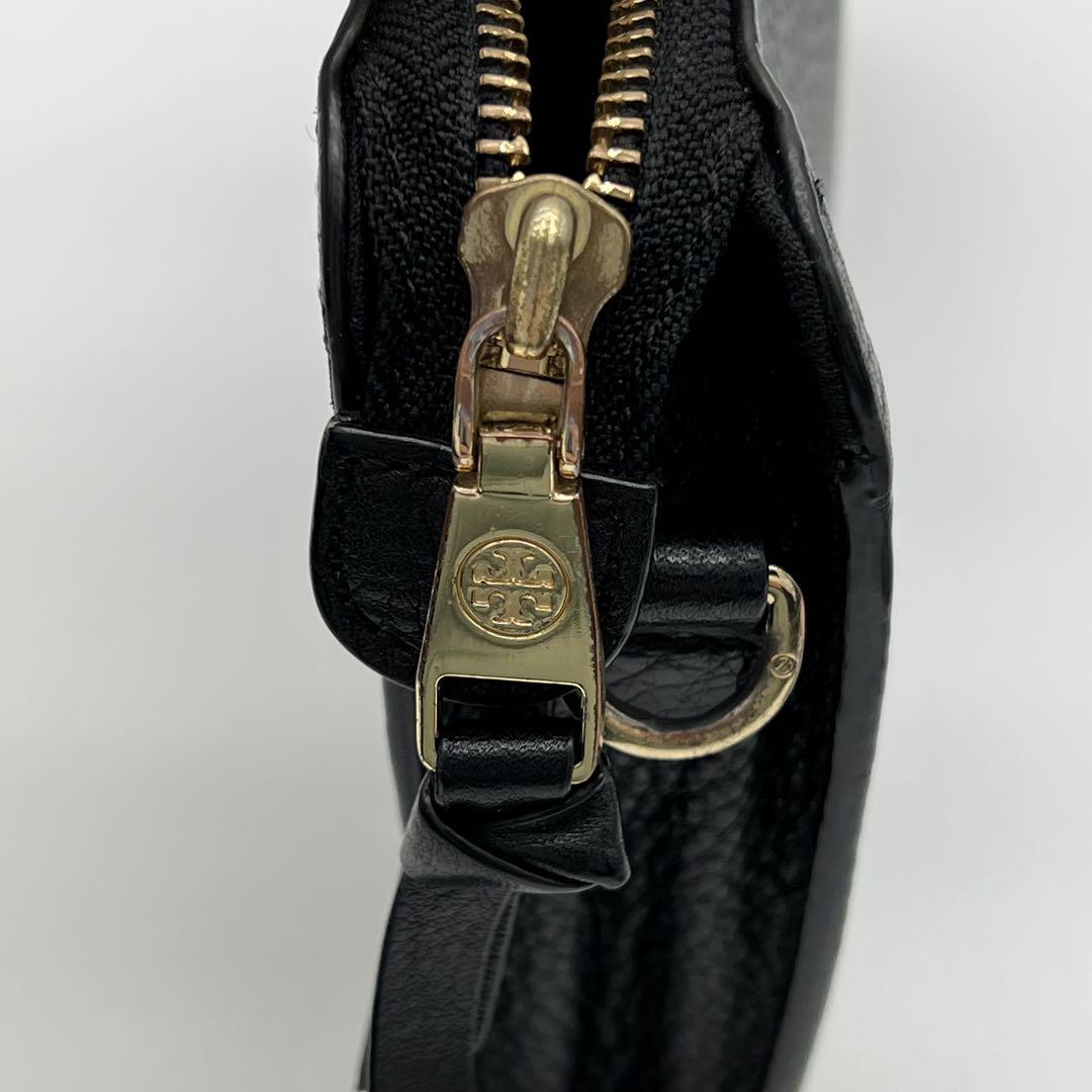 【美品】ToryBurch ポシェット サコッシュ ショルダーバッグ ブラック 【美品】ToryBurch ポシェット サコッシュ ショルダーバッグ ブラック