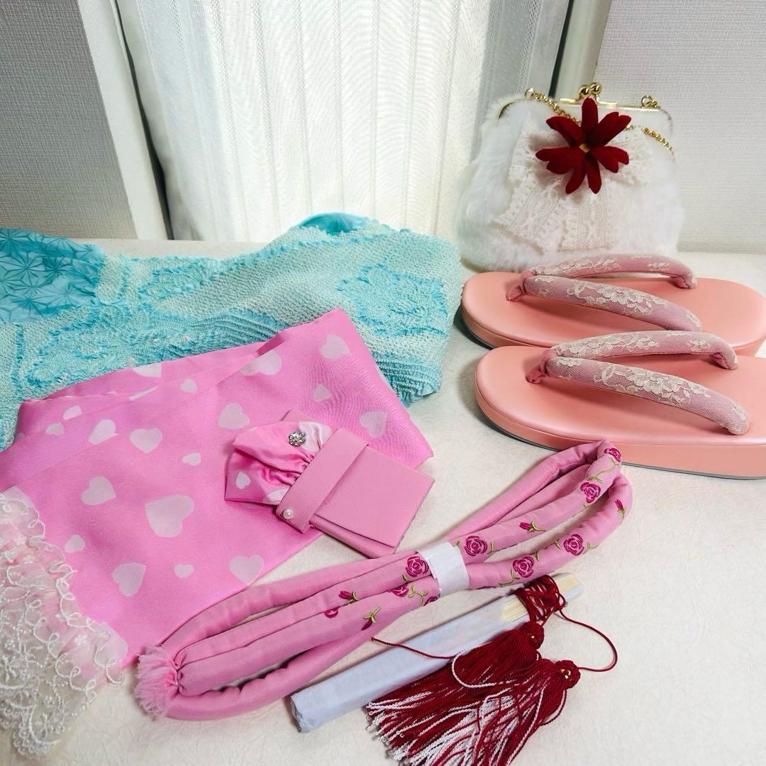 No.116 七五三 7歳 着物フルセット 椿 No.116 七五三 7歳 着物フルセット 椿