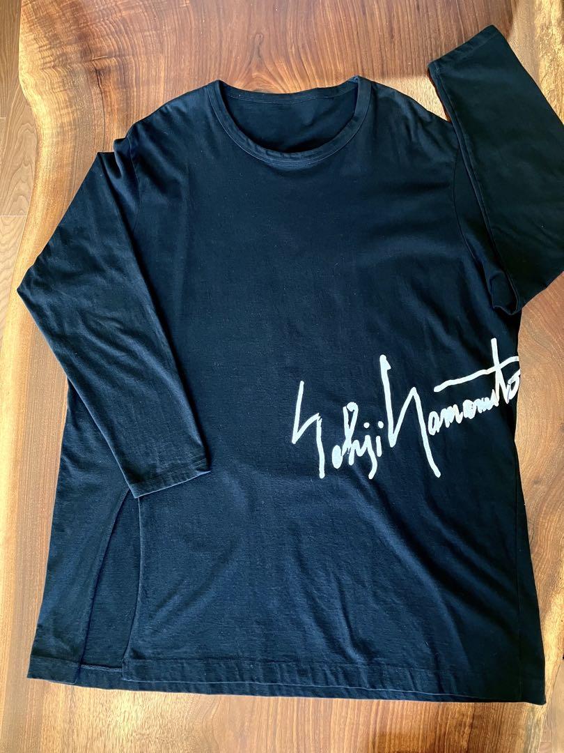 【Yohji Yamamoto Ground Y】ビッグシルエットカットソー Yohji Yamamoto Ground Y】ビッグシルエットカットソー