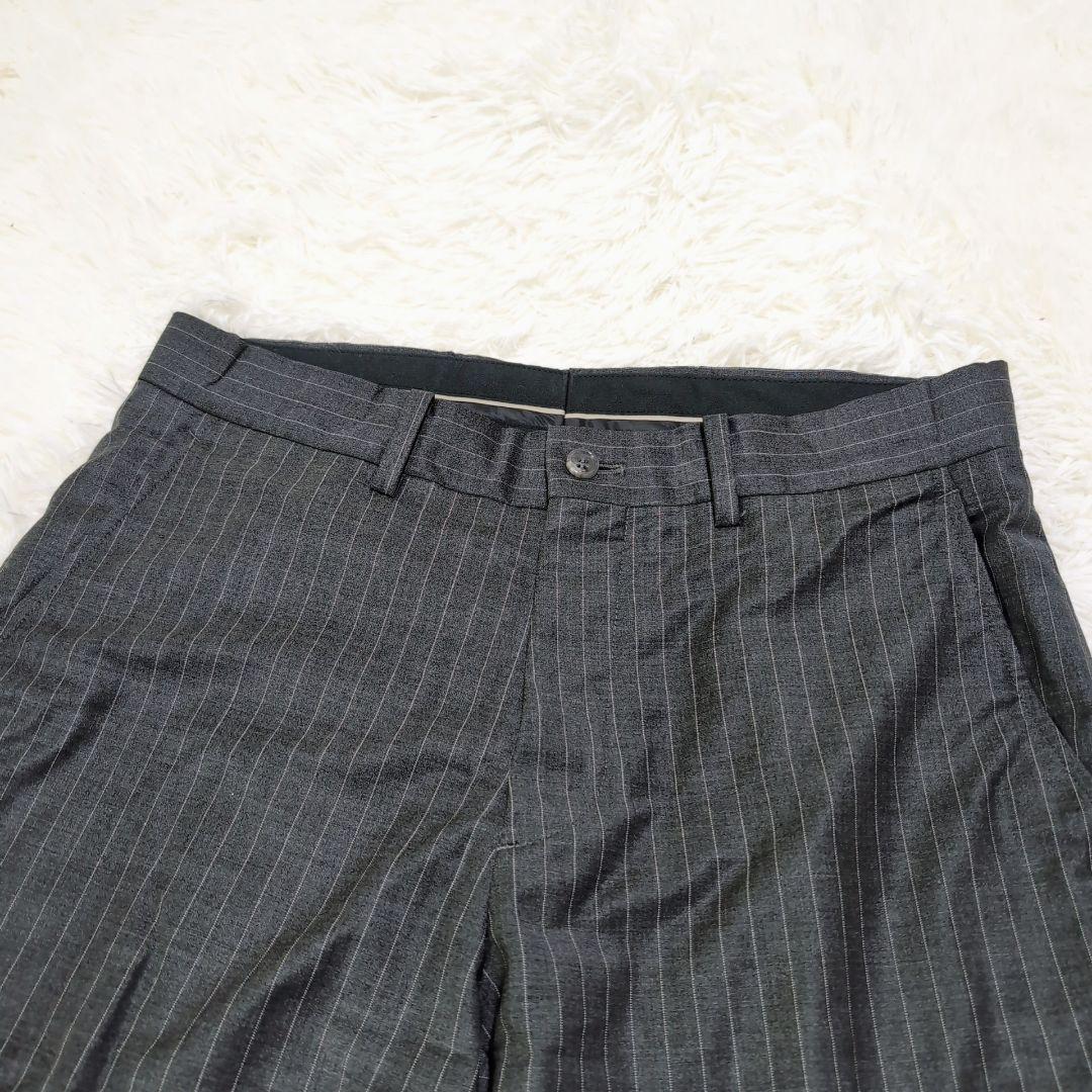 【極美品】セオリー　Lサイズ　現行　サマースーツ　グレー　清涼感　ストレッチ