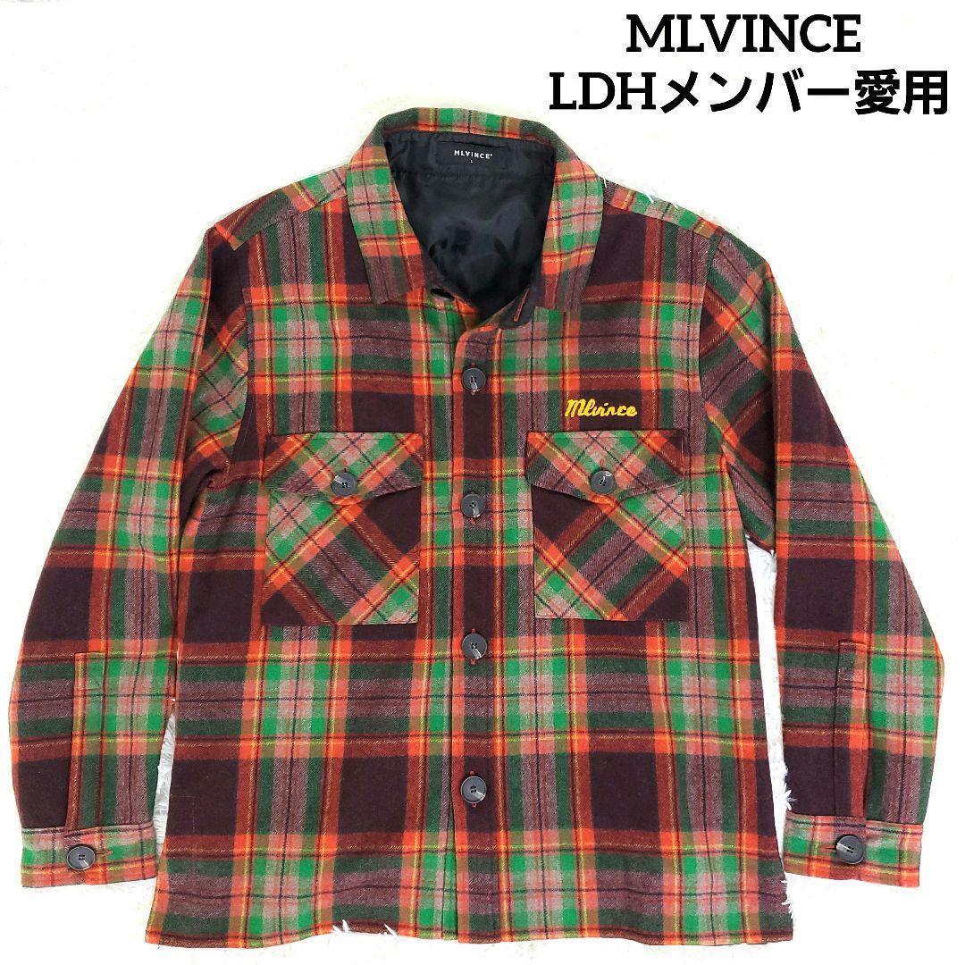 美品✨MLVINCE チェックシャツ　ネルシャツ ジャケット Lサイズ アウター