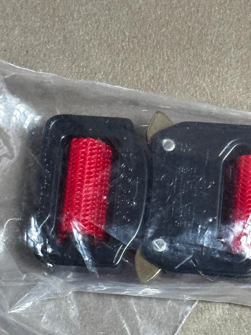 バッグジャック OVERRIVER 別注コブラベルト レッド 新品 本物