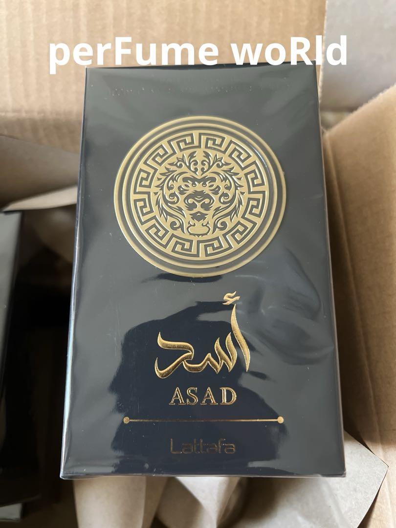 香水(ユニセックス) lattafa asad eau de parfum 100ml