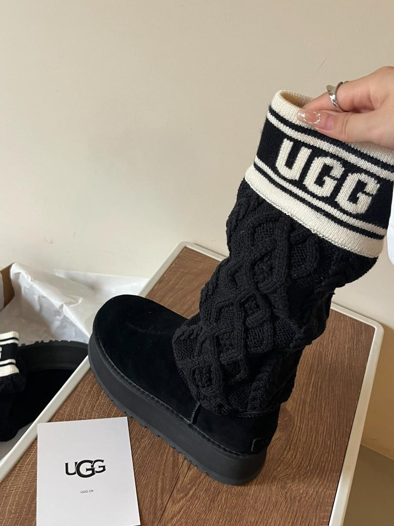 美品ugg クラシック セーター レタートール~