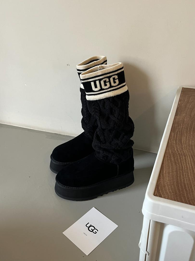 美品ugg クラシック セーター レタートール~