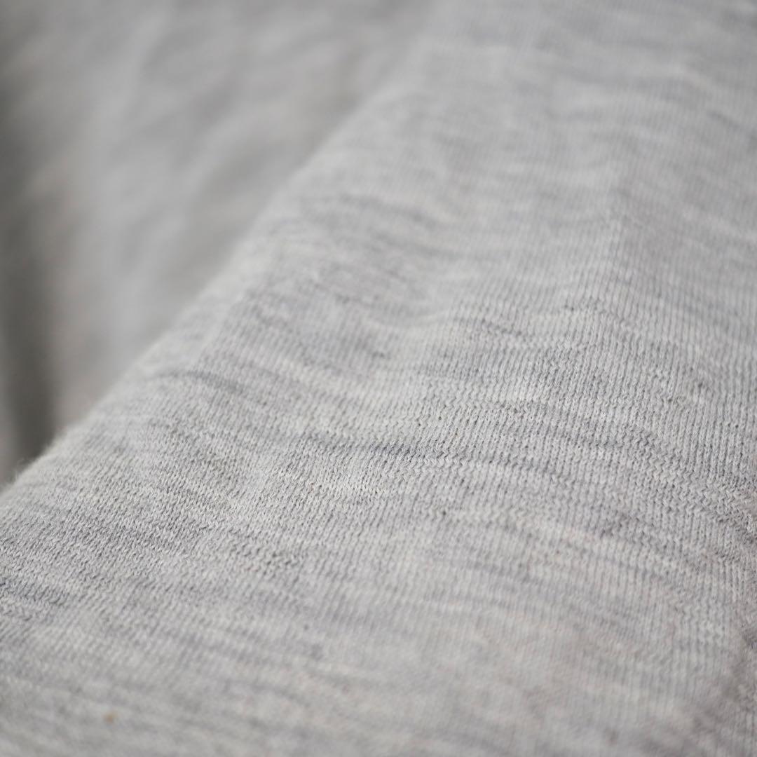 コムデギャルソンオムプリュス 06SS リップ&タンVネックニット-Gray/L