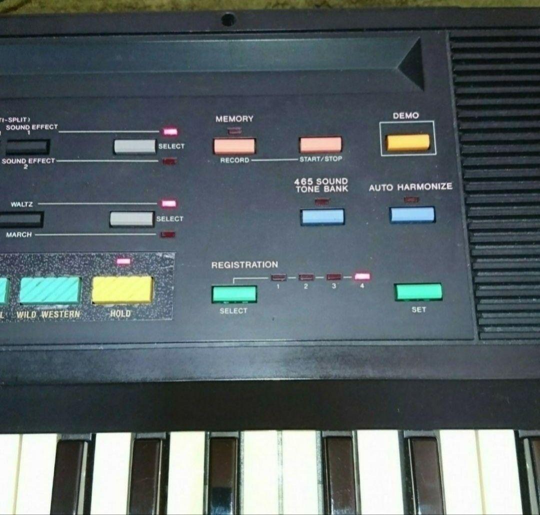 CASIO CT-660 キーボード CASIOTONE CT-660 465 SOUND TONE BANK KEYBOARD - RARE RETRO