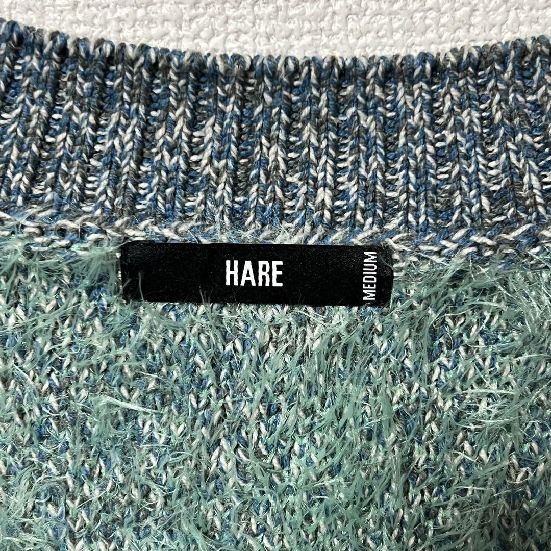 山田涼介 着用 HARE ハレ カーディガン Sサイズ HARE】フラワーシャギーモチーフカーディガン 山田涼介 着用