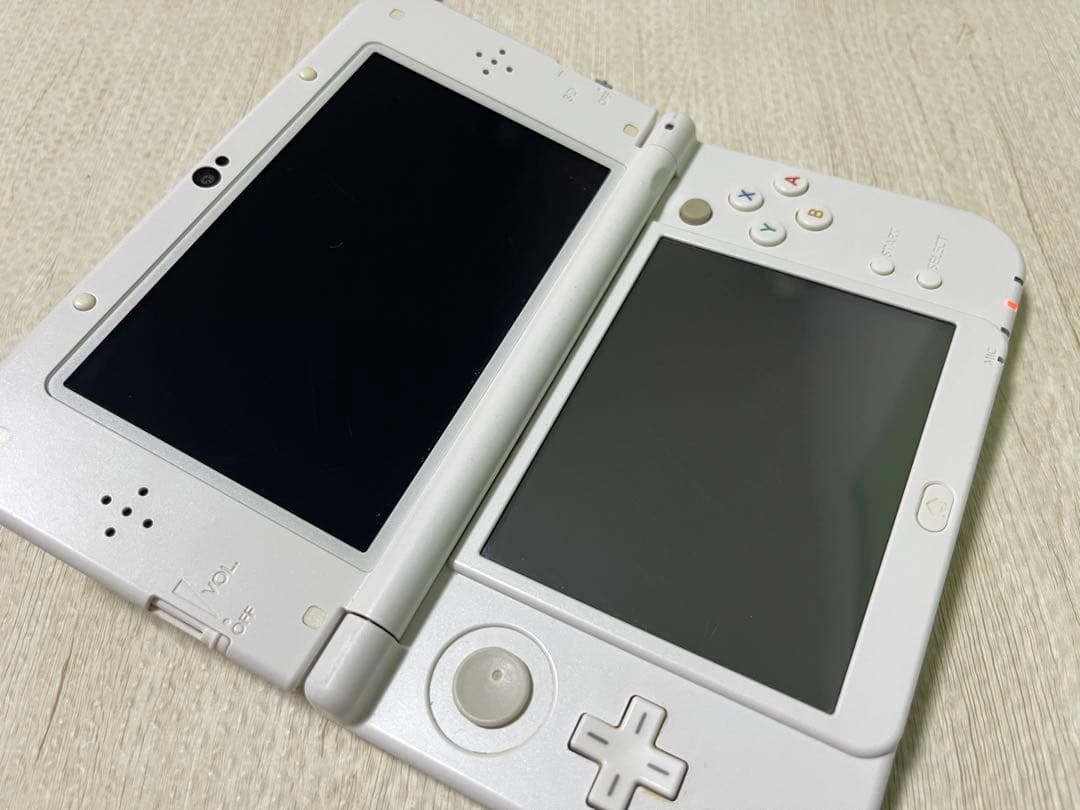 Newニンテンドー3DS LL パールホワイト ジャンク