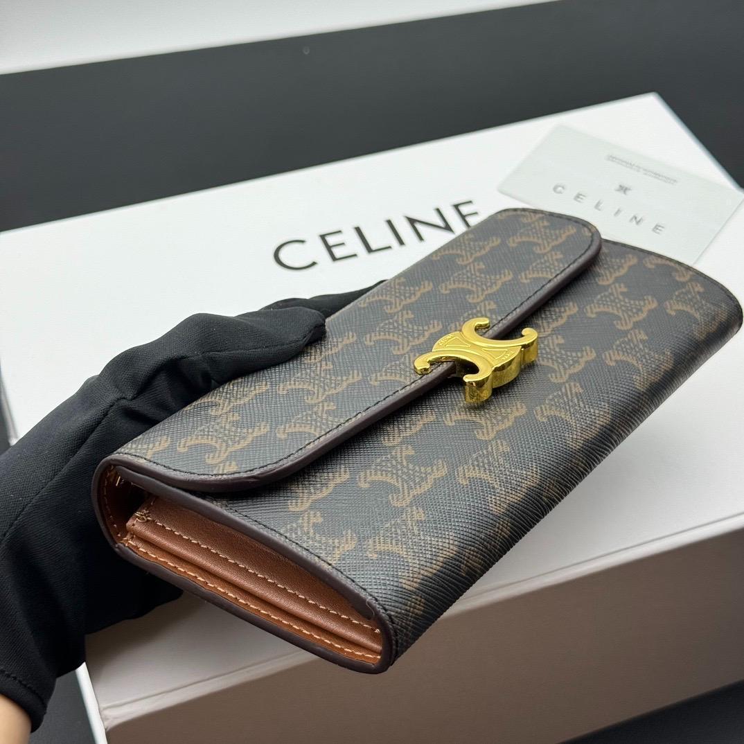 CELINE セリーヌ トリオンフ 長財布