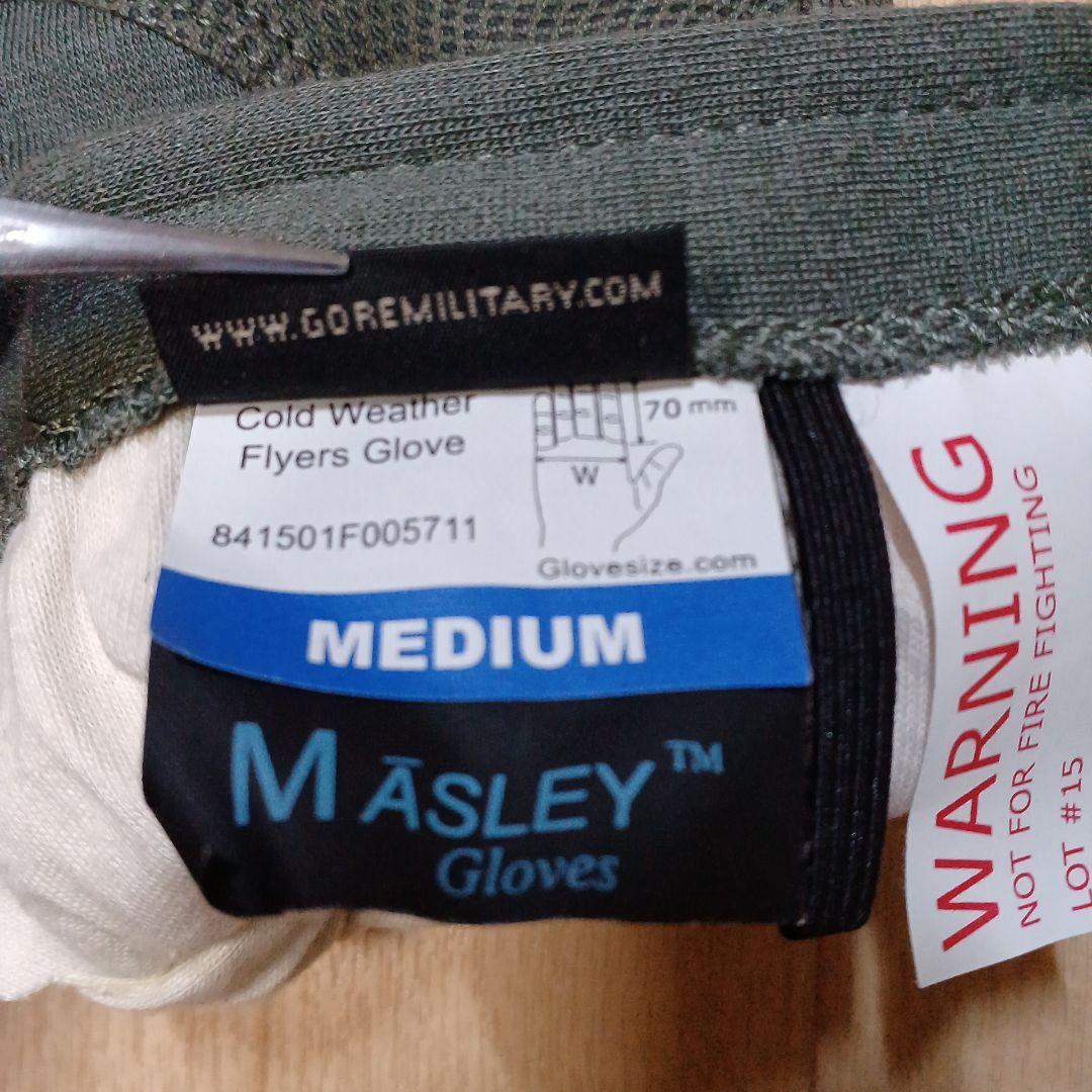 米軍 アメリカ MASLEY ゴアテックス フライヤーズ グローブ M