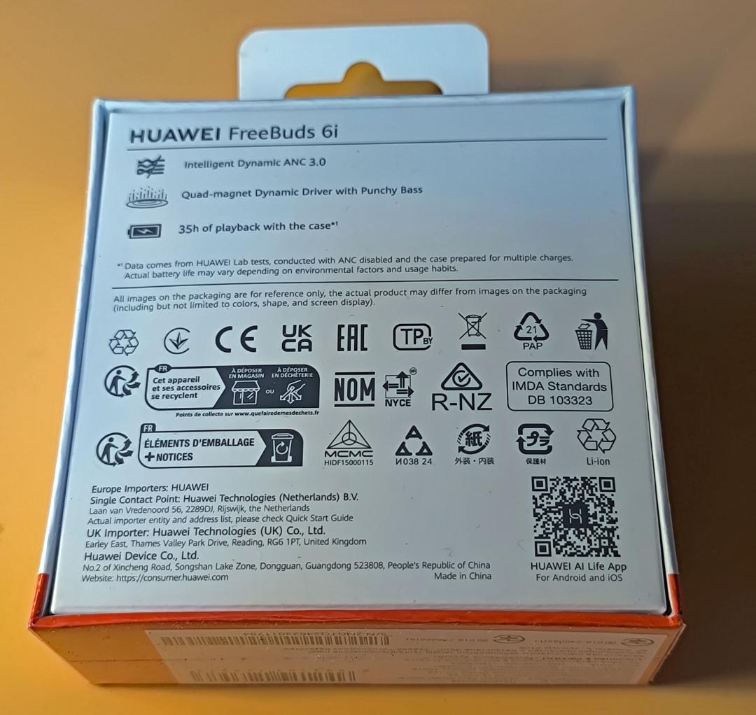 値下げ【新品未開封】ワイヤレスイヤホン HUAWEI FreeBuds 6i