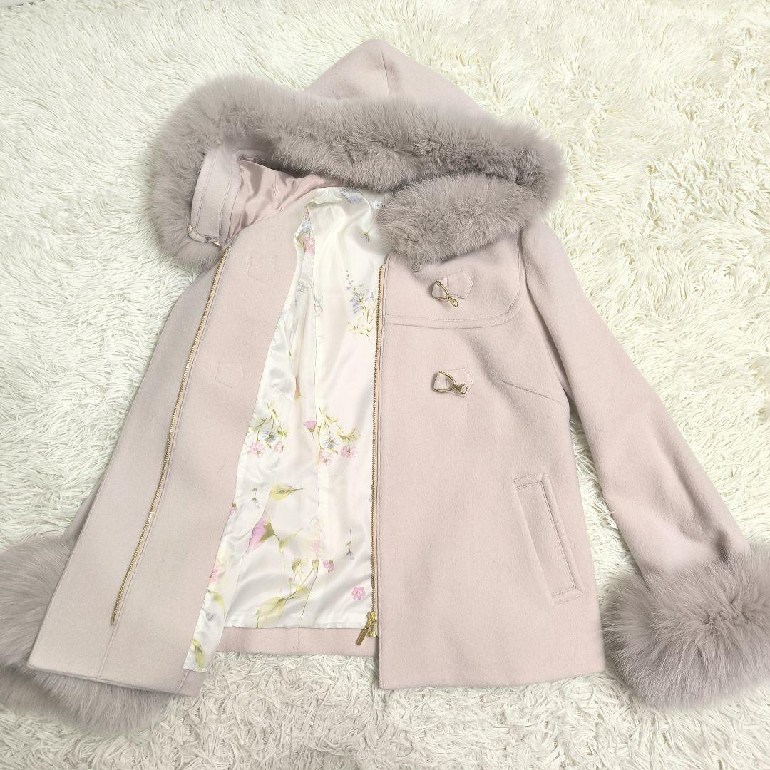 【美品】WILLSELECTION スーパー１１０モッサショートダッフル ピンク