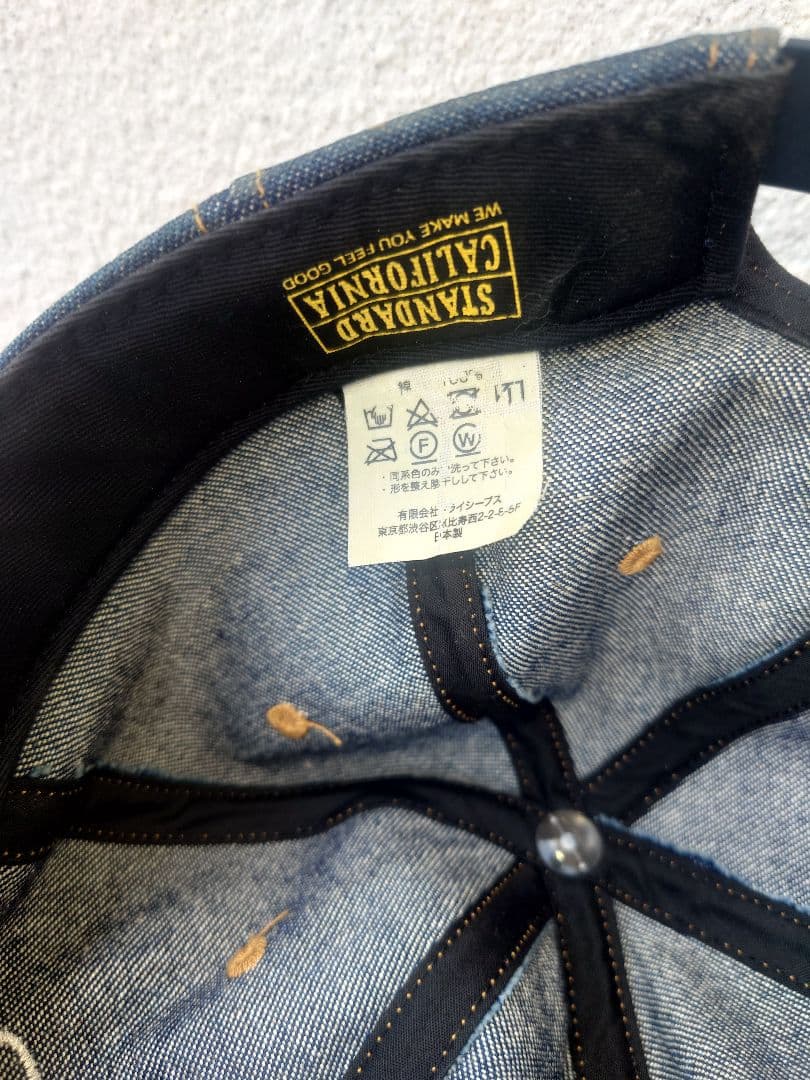 STANDARDCALIFORNIA　デニムキャップ