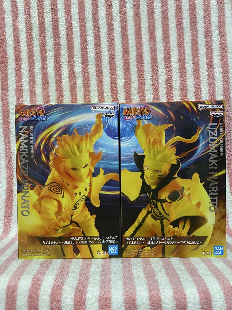 NARUTO-ナルト- 疾風伝 フィギュア ナルト ミナト　GIGO 限定 NARUTO－ナルト－ 疾風伝 フィギュア うずまきナルト・波風
