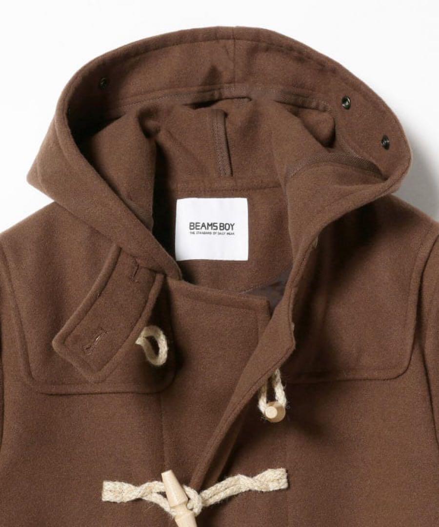 未使用　BEAMS BOY メルトン　ロング　ダッフルコート