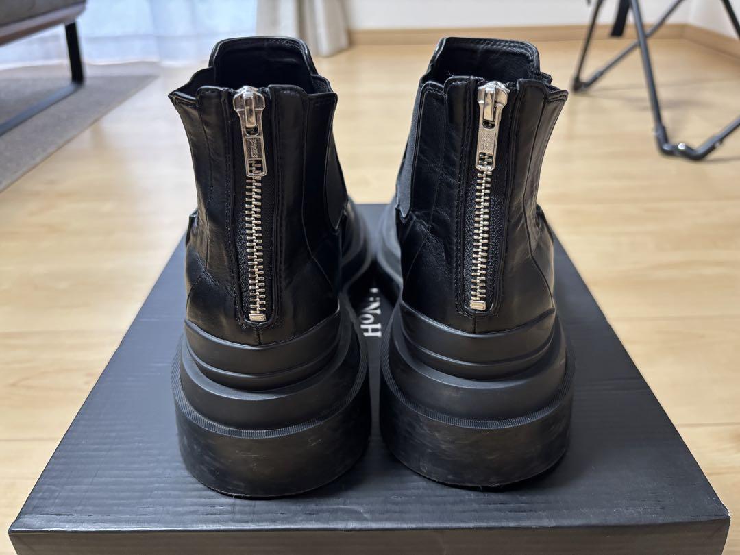 靴 LiNoH TANK SOLE CHELSEA BOOTS