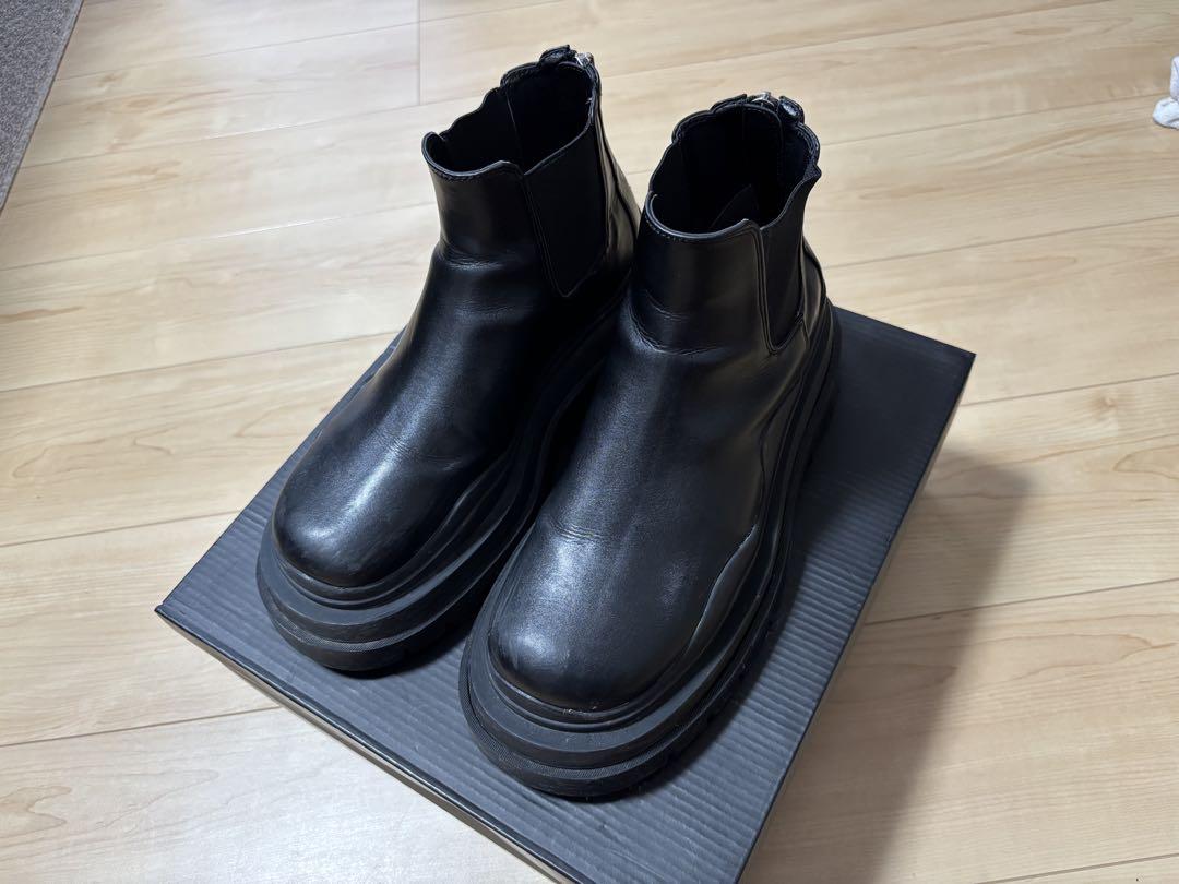靴 LiNoH TANK SOLE CHELSEA BOOTS
