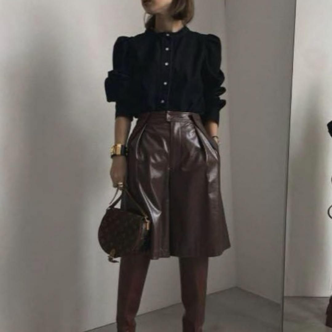 新品タグ付き★Ameri★DENIM POOFY BLOUSE★人気新品★即完売