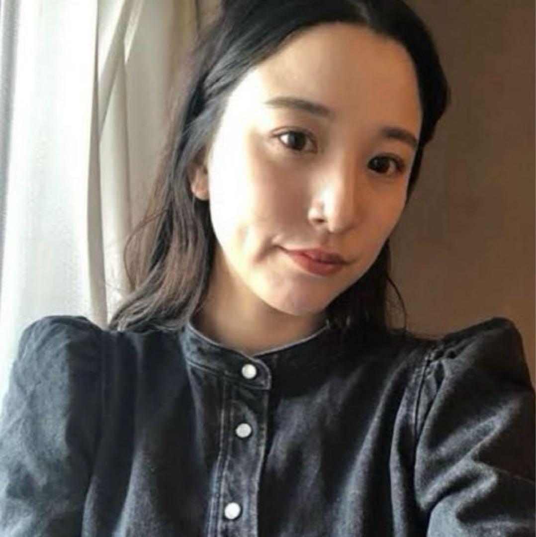 新品タグ付き★Ameri★DENIM POOFY BLOUSE★人気新品★即完売