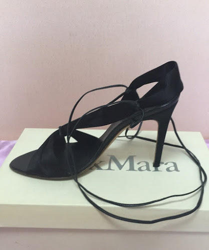 正規品新作 Max Mara 無地 編み上げ ハイヒール パンプス KBrMv-m87621885073 得価定番人気