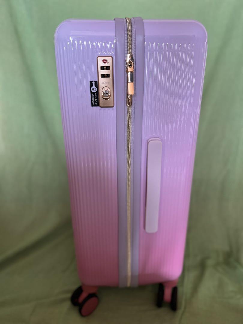 ピンク グラデーション キャリーケース 約57L