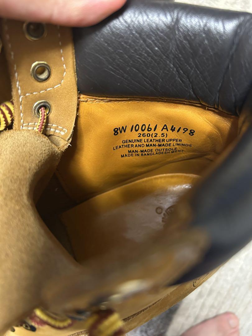 Timberland 6インチ　防水ワークブーツ イエローブーツ