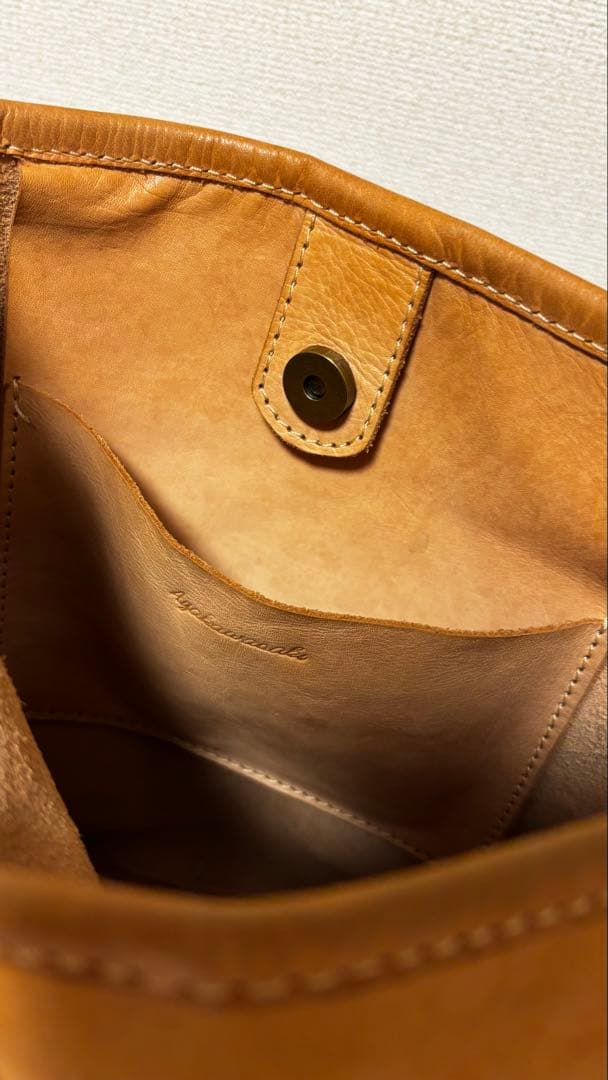 【Ayakawasaki】アヤカワサキ　ワンハンドル ヌメ革