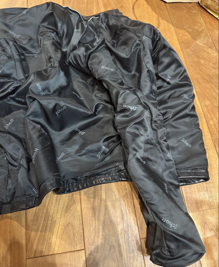 ジャケット・アウター schott single riders leather jacket