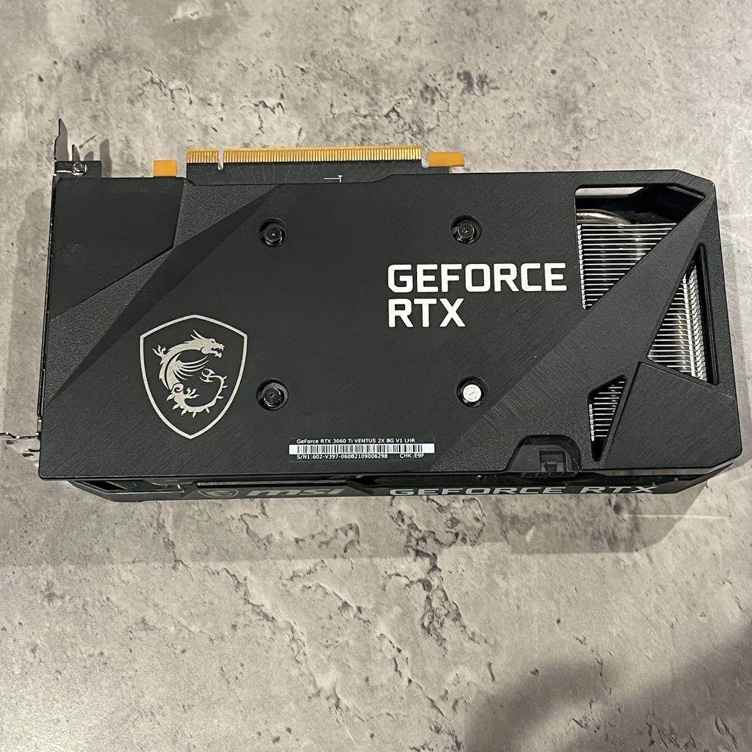 MSIグラフィックボードGeForce RTX 3060 Ti 8GB