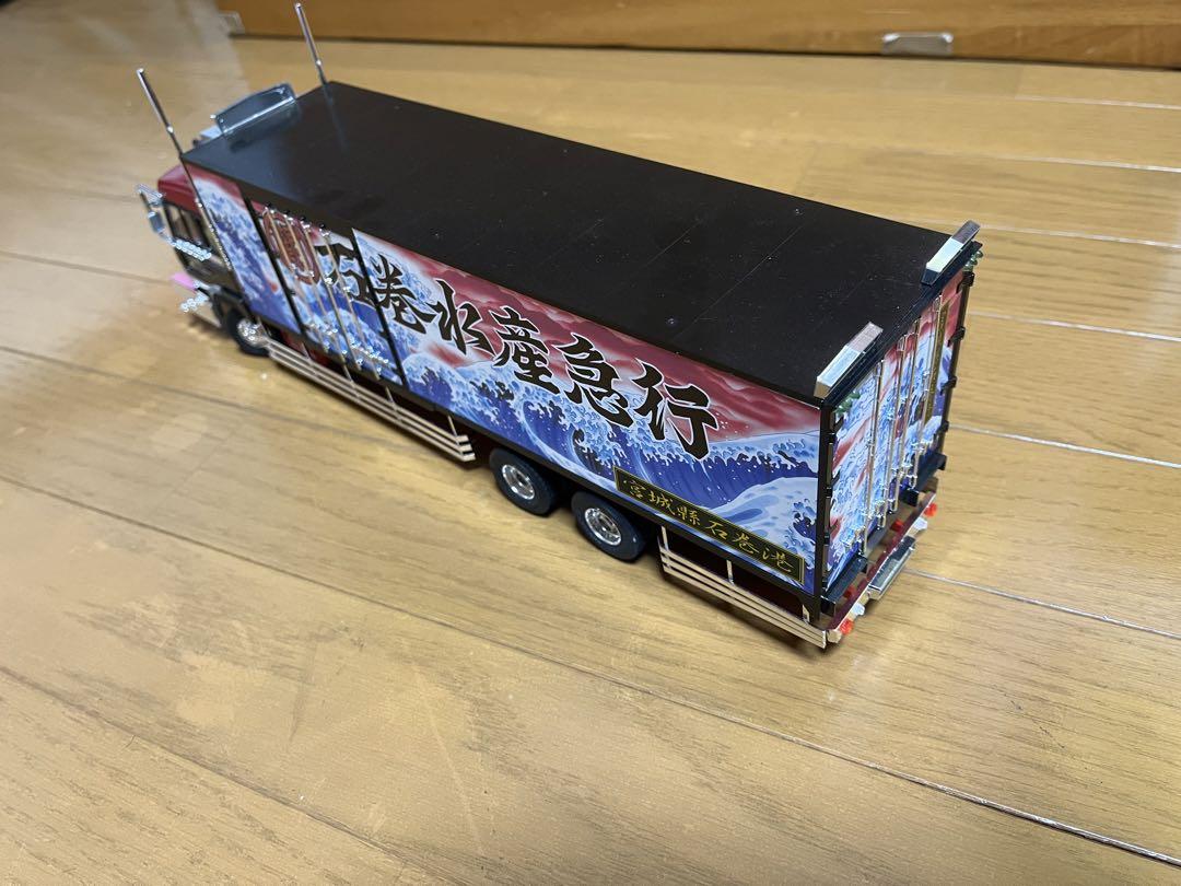 【激シブ！！】2台セット！！作製途中！！デコトラプラモデル デコトラ プラモデル 2台 製作途中 - メルカリ