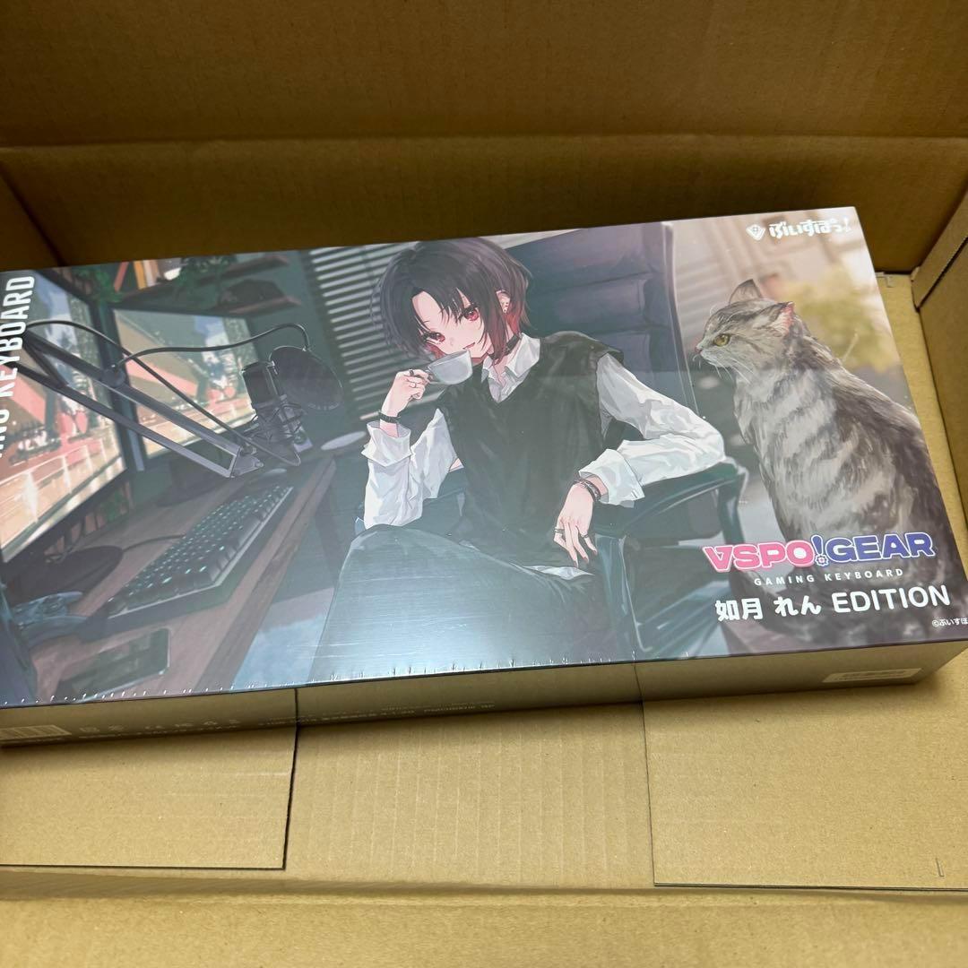 新品未開封　VSPO! GEAR ゲーミングキーボード 如月れんVtuber