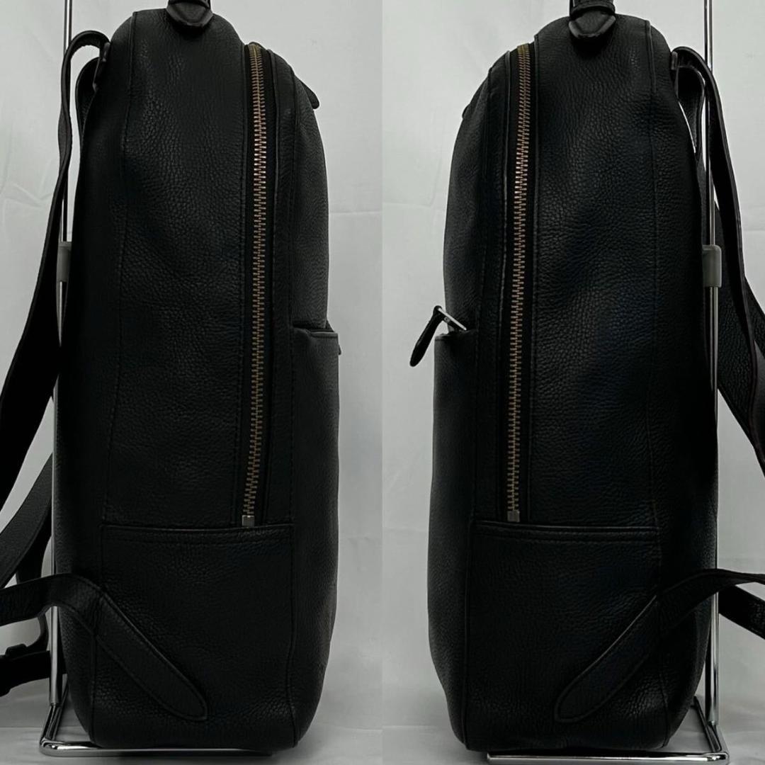 【極美品/カード付】コーチ メトロポリタン ソフト リュックサック 黒 A4可 極美品/カード付】コーチ メトロポリタン ソフト リュックサック