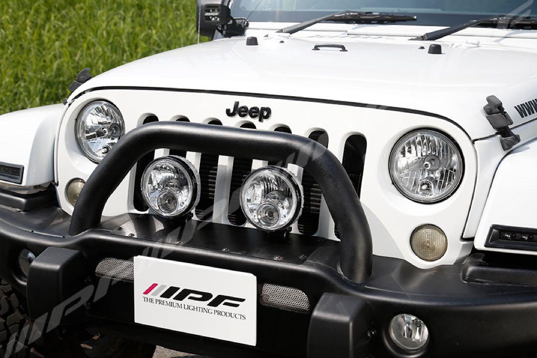 IPF 950スーパーラリー LEDランプ丸形直径163mmストーンガード付